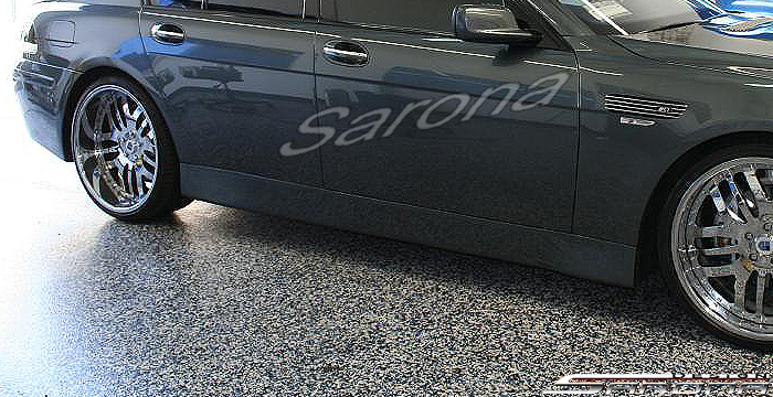 Custom BMW 7 Series  Sedan Side Skirts (2002 - 2008) - $690.00 (Part #BM-031-SS)